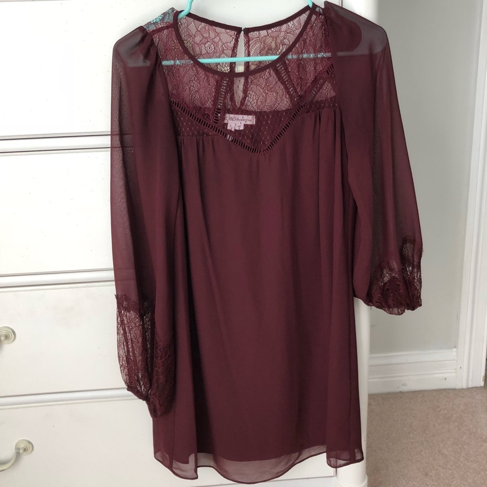 BCBGeneration XS Long Sleeve Dress